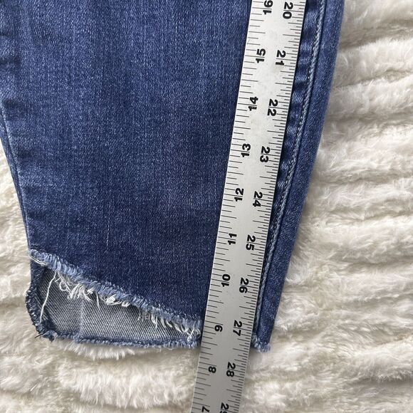 Judy Blue -‎ Womens Jeans - 18W - Blue Denim Skinny Fit - Distressed Skinny Fit - Picture 4 of 16